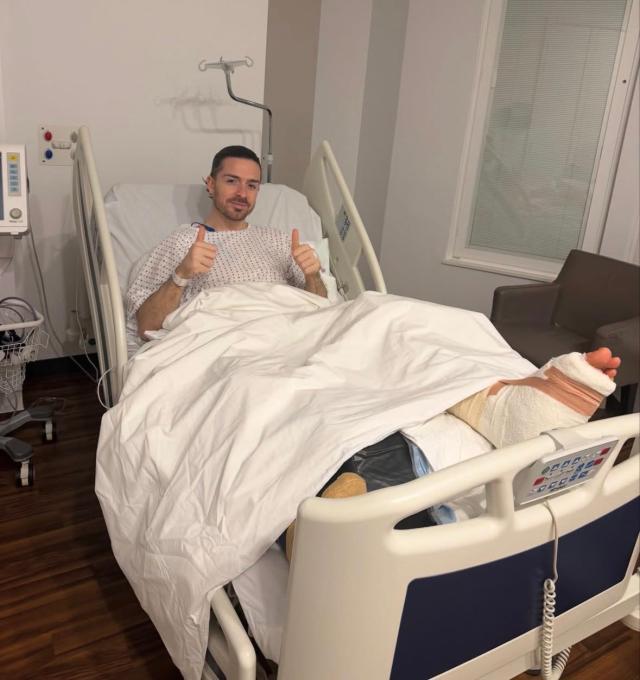 格里利什接受足部手术,自宣赛季报销